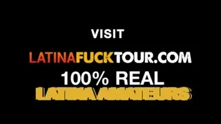 Preview of Latin Girl having fun with a big house in homemade sex video
