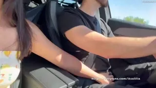 Preview of ITSXLILIX FREE SIGNATURE ON ONLYFANS FUCKING ORAL FUCKING IN A CAR IN A FORMED PLACE