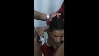 Preview of Rolled on the internet a hot video of a married woman having fun with two stubs