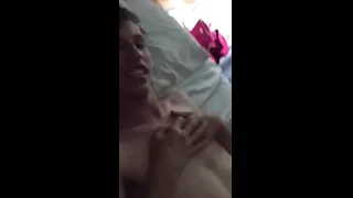Preview of Hot caught in the video of hot blonde naked having fun on the tough turtledove of the guy